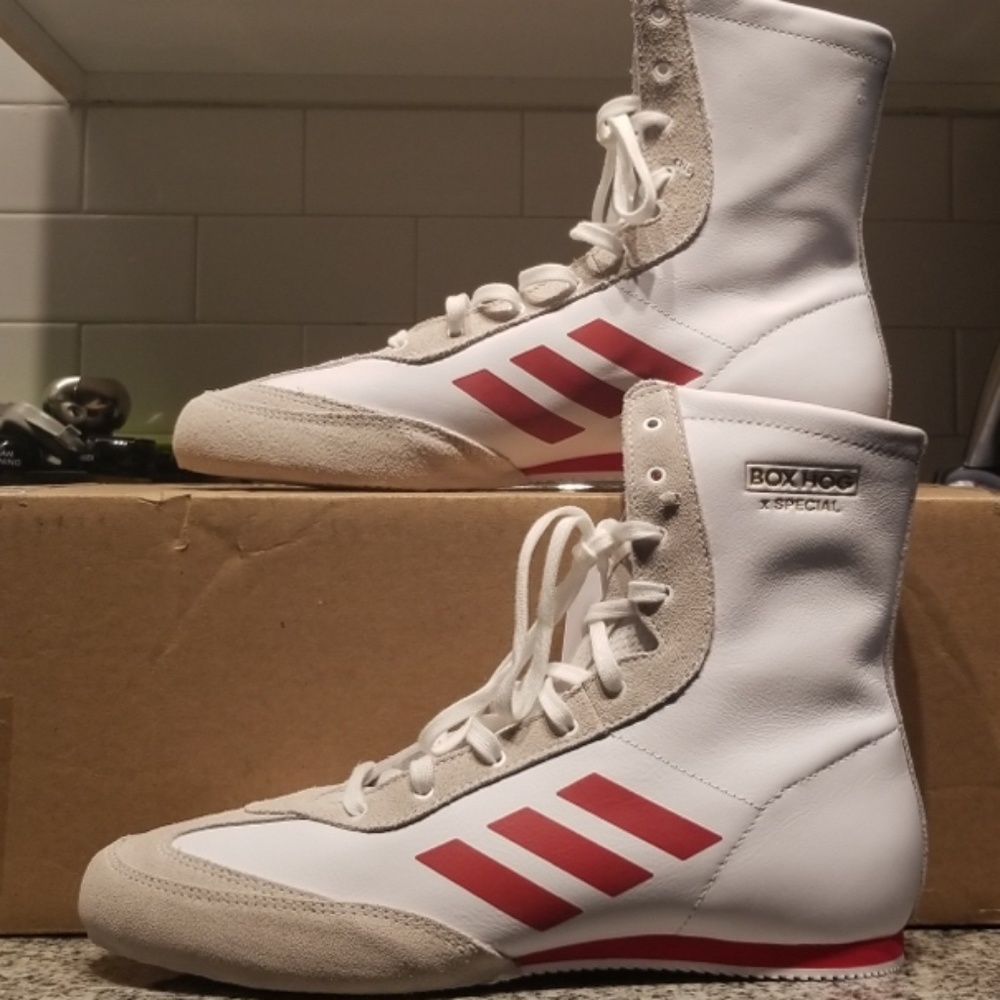 Adidas boxing shoes box hog x